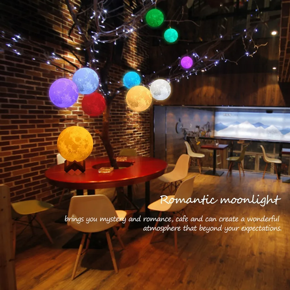 3D Moon Lamp thumbnail 3