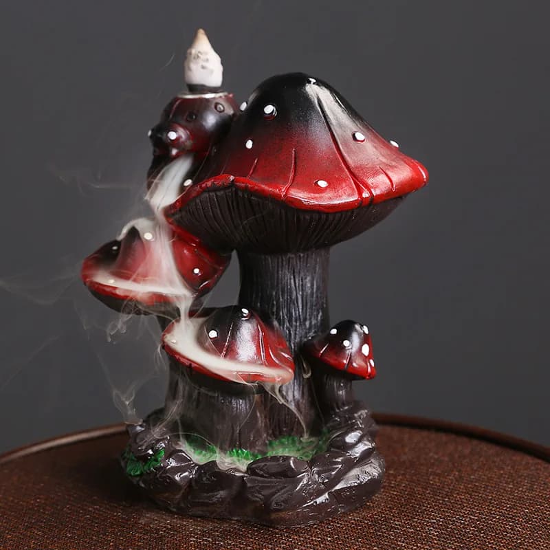 Mushroom Backflow Incense Burner thumbnail 2