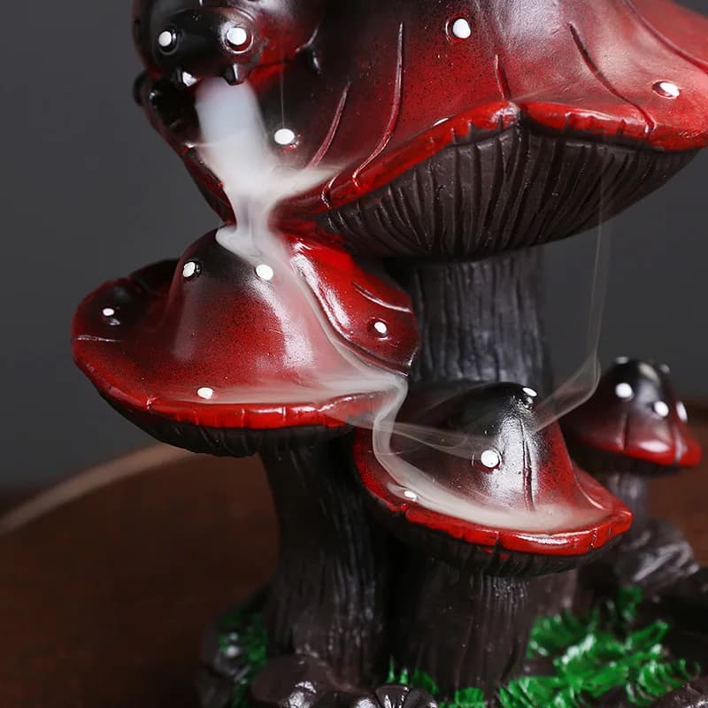 Mushroom Backflow Incense Burner thumbnail 3