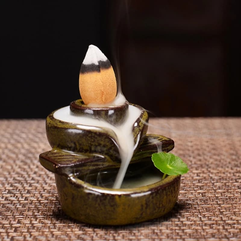 Waterfall Backflow Incense Burner thumbnail 2