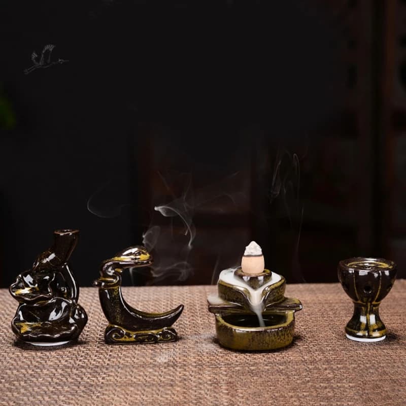 Waterfall Backflow Incense Burner thumbnail 3
