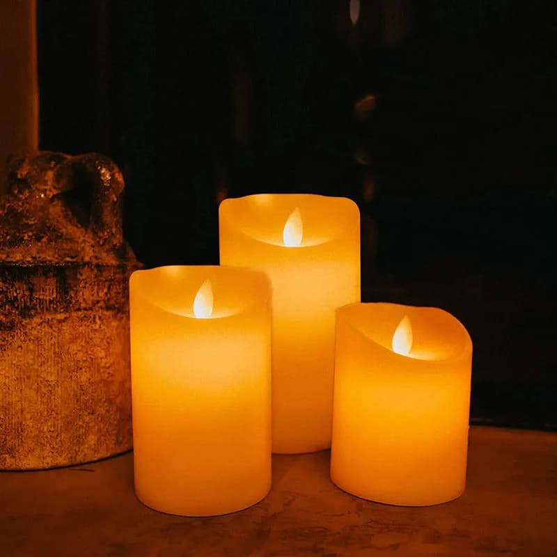 Flameless LED Candle Set — photo 1